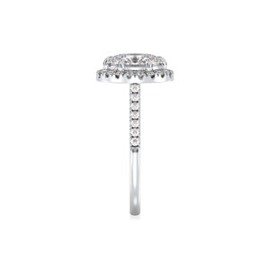 Anillos Solitarios de Moissanita con Corte Ovalado de 2.39Ct en Oro de 14K, Hechos a Medida por REYES, para Mujer, Regalo de Boda o Compromiso de Lujo, Joyería Fina - Product Image 5