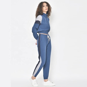 Chándal de mujer de lujo de alta calidad 2025 poliéster chándal de mujer conjunto de 2 piezas Casual Joggers trajes para mujer - Product Image 2