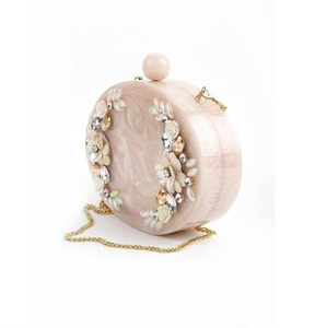Pochette en résine artisanale pour femme, motif animal sculpté, multicolore, avec perles, idéale pour cadeaux, souvenirs, vente en gros - Product Image 2