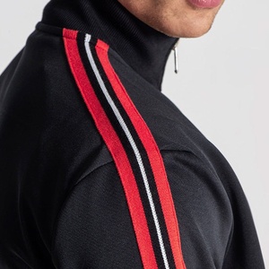 <b>Prime</b> Power Custom Fitness Zipper Tracksuit Sportswear Set Running Jogging Training Apparel 100% Cotton Winter OEM ODM - Product Image 5