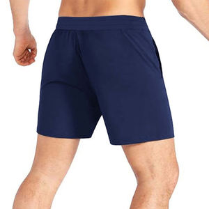 Pantalones Cortos Deportivos Casuales de Felpa Francesa para Hombre, Bordados, de Algodón Suave, Corte Holgado, Cintura con Cordón, Ropa Deportiva de Verano - Product Image 1