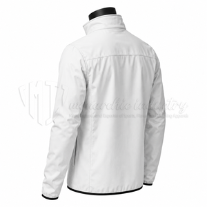 Veste coupe-vent en toile personnalisée unisexe, légère, imperméable, respirante, séchage rapide, écologique, veste de sport d'hiver pour l'extérieur - Product Image 4