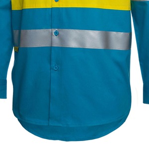 Brand New Cheap Ready to Ship High Visibility Safety T-shirt Breathable Men's <b>Work</b> Clothes Long Sleeve Reflective T Shirt - Product Image 5