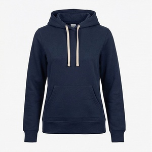 Sweat à capuche épais pour femme, haute qualité, coupe oversize, épaules tombantes, personnalisable, streetwear, imprimé, hauts d'hiver - Product Image 1