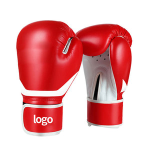 Gants de boxe en cuir noir et jaune, à lacets, pour adultes, pour l'entraînement - Product Image 4