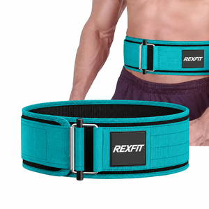 Cinturón de Levantamiento de Pesas de Nailon Directo de Fábrica para Entrenamiento de Fuerza en Gimnasio, Proveedor OEM ODM - Product Image 6