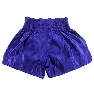 Shorts de Muay Thai OEM : Fournisseur de Trunks de Boxe Thaïlandaise en Satin Taille Haute – Vente en Gros - Product Image 2