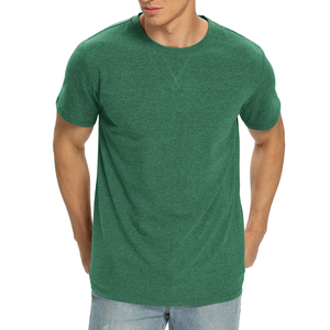 Nouveaux designs de t-shirts pour hommes imprimés sur mesure ou unis, 100% coton, t-shirts confortables et élégants pour hommes - Product Image 6