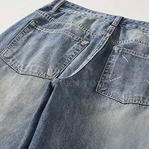 Pantalones casuales de pierna ancha para hombre, pantalones de corte relajado, estilo urbano moderno, ropa cómoda para el día a día - Product Image 3