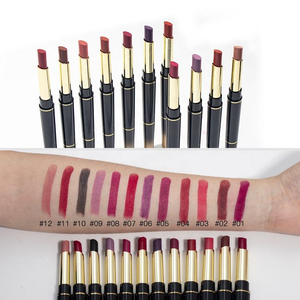 Crayon à lèvres et rouge à lèvres 2 en 1, imperméable, hydratant, longue tenue, maquillage à marque privée - Product Image 2