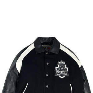 Chaqueta de Invierno Premium para Hombre Avirex, Cuero Genuino, Resistente al Viento e Impermeable, Teñido Liso, Todas las Tallas Disponibles - Product Image 4