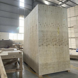 High Quality Recyclable Solid Box Plywood Shipping Crates Moving <b>Boxes</b> <b>Stackable</b> Durable Foldable Wooden Cargo Lift Van Model - Product Image 4