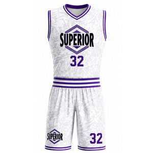 Ensemble de vêtements de basketball personnalisés conçu avec une respirabilité avancée, une impression par sublimation intégrale et un design athlétique confortable - Product Image 1