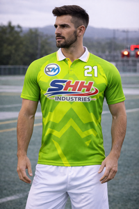 2026 Fully Customized Breathable Casual Solid Men's for <b>Shirt</b> with Unique Designs Lightweight Polyester/Cotton Short Sleeve - Product Image 3