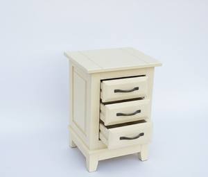 Mesa de Centro Moderna y Resistente con 3 Cajones, Madera de Caucho y MDF para Muebles de Sala - Product Image 6