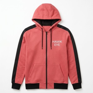 Fournisseur de sweats à capuche personnalisés avec logo, 350g, 100% coton, fermeture éclair intégrale, polaire, hiver, coupe ample, décontracté, streetwear, oversize, blanc, pour hommes - Product Image 4