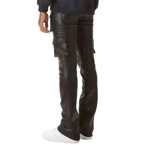 Pantalones de Cuero para Hombre al por Mayor, Transpirables, Último Estilo, a la Venta, Pantalones de Cuero para Hombre de la Mejor Calidad a Bajo Precio - Product Image 2