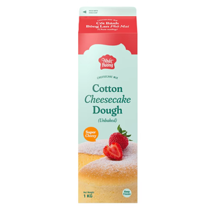 Crème non laitière en gros personnalisée sous marque privée, pâte à cheesecake au coton HALAL, goût fromage, 1KG, desserts, fournisseur export - Product Image 1