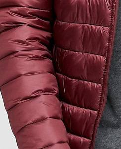 Vestes matelassées en toile imperméables et respirantes pour hommes, style automne 2024, col montant, doublure en polaire, chaudes, de haute qualité - Product Image 5