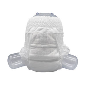 Vente en gros de couches-culottes jetables ultra-fines en tissu non tissé pour bébés de 6 à 9 kg, garçon/fille, 50 pièces/paquet, couches-culottes pour bébés en vrac - Product Image 3