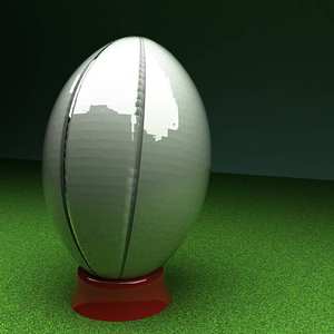 Ballon de rugby en cuir de taille mini avec logo personnalisé RX Sports - Durable et écologique pour les sports de plein air et les matchs - Product Image 4