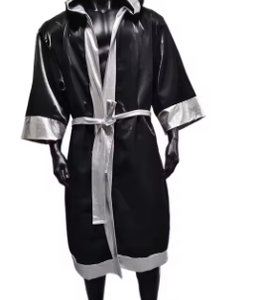 HAWK SPORTS INDUSTRIES Bata de Satén Rosa y Dorada con Capucha, Diseño Duradero de Poliéster Suave para Todas las Estaciones, Ideal para Artes Marciales - Product Image 4