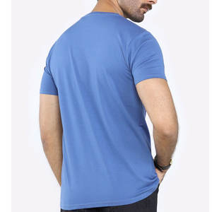 T-shirt d'exercice pour homme en coton 100% de haute qualité, coupe classique, imprimé sur mesure, respirant, séchage rapide, nouveau style tendance - Product Image 2