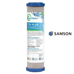 Cartuchos de Filtro de Agua con Bloque de Carbón Activado, Filtro de 1 Micrón Nominal CTO, Eliminación Superior de Olores - Product Image 1