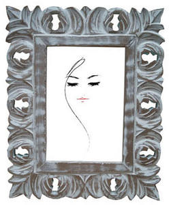 Cadre photo en bois, cadres photo gravés au laser, cadre en bois sculpté, cadre photo en époxy - Product Image 2