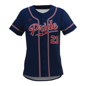 Conjunto de Uniforme de Softbol de Lanzamiento Rápido para Equipos Escolares de Béisbol, Sublimado a Todo Color, Personalizado con Número, Nombre y Logotipo, Transpirable, Venta al Por Mayor OEM - Product Image 1