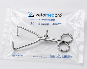 Retractor Quirúrgico Tipo ZELPI, Apertura Máxima 5 Pulgadas, Brazos Profundos, ZETOMEDPRO - Product Image 5