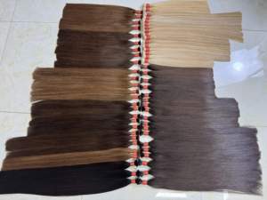 วิกต่อผมมนุษย์แท้แบบม้วนเทปยาว8นิ้วทำจากซูเปอร์เวฟมีหลายสี - Product Image 2