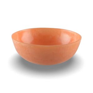 Bol en résine fait main, motif marbré vert, design moderne, plat de service alimentaire, technique sous glaçure - Product Image 3