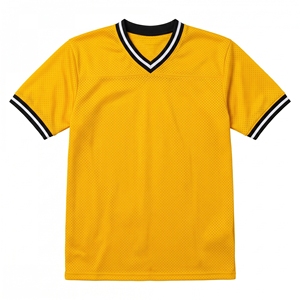 Maillot de football par sublimation personnalisé en mesh, uniforme sportif d'équipe, col en V, tenue d'entraînement athlétique, fabricant - Product Image 5