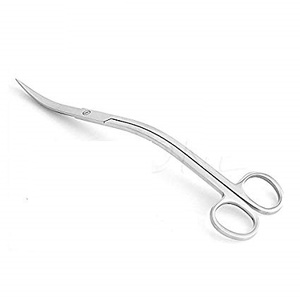 Ciseaux nasaux Fomon coudés Outils médicaux chirurgicaux en acier inoxydable de haute qualité - Product Image 4