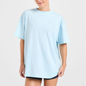 Camisetas de Mujer al por Mayor de Alta Calidad, Camisetas de Manga Corta con Estampado Moderno, Camisetas de Cuello Redondo para Mujer, Ecológicas y de Secado Rápido - Product Image 1