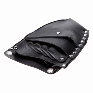 Sacoche de barbier en cuir PU 21*17*5 cm, légère, professionnelle, multi-usages, pour accessoires de coiffure - Product Image 3