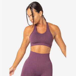 Nouveau design 2026 – Soutien-gorge de sport respirant sans armatures pour femme, avec dentelle, bretelles réglables, dos nu, en Spandex/Nylon, idéal pour l'été et la gym - Product Image 2