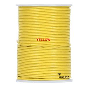 Cordón de cuero suave y duradero para la fabricación de joyas, accesorios para manualidades en varios tamaños y colores, accesorios y componentes de joyería - Product Image 3