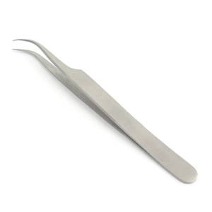 Pinzas Profesionales para Pestañas de Acero Inoxidable de 3.5 Pulgadas con Espejo, Logotipo Personalizado, Punta Suave, Mango Duradero y Cómodo - Product Image 5