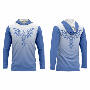 Sweat à capuche d'échauffement pour équipe, été, 100 % polyester, prêt pour la sublimation, coupe confortable, extensible et séchage rapide - Product Image 4