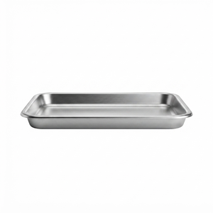 Juego de Bandejas para Instrumentos de Acero Inoxidable, para Uso Médico y Quirúrgico en Laboratorio, 22.5x12x2cm, Forma Rectangular, Operación Manual - Product Image 1