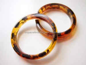 Brazaletes de moda de resina de calidad superior para mujer Accesorios elegantes sofisticados-Joyería al por mayor de moda - Product Image 6