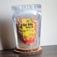 Transparante ritssluitverpakking Gedroogde Vietnamese Premium Snack Geroosterde Cashewnoten 250g Dong Phu ISO Gecertificeerd Boterachtig Zout W180