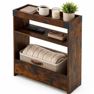 Porte-revues classique chinois traditionnel en bois de teck sculpté, écologique, de qualité supérieure - Utilisation au bureau, vente en gros, artisanat de Jaipur - Product Image 4