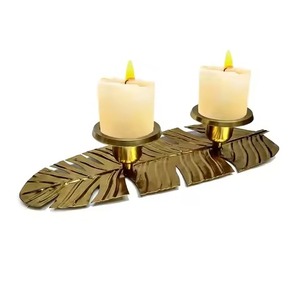 Elegant Finish Metal Tealight Candle Holder Diwali Decoration Decorative Candle <b>Stand</b> - Product Image 4