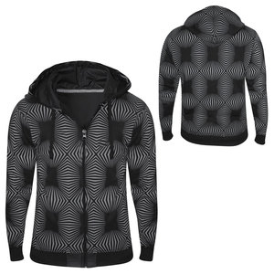 OEM Manufacture Custom Full <b>Zip</b> <b>up</b> <b>Hoodie</b> French Terry Anti-Shrink <b>Cropped</b> <b>Hoodie</b> for Woman - Product Image 2