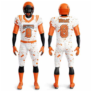 Uniforme de Fútbol Americano Personalizado al por Mayor, Nuevo Estilo, de Secado Rápido y Transpirable - Product Image 1