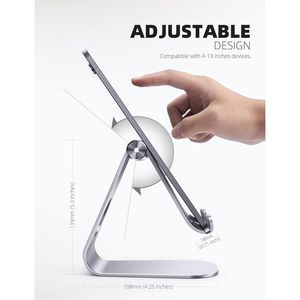 Adjustable Desktop <b>Stand</b> Dock Holder 4-13\" <b>Tablets</b> for iPad Pro 11 9.7 10.5 12.9 Air Mini Ki-<b>Tablet</b> PC <b>Stand</b> - Product Image 4