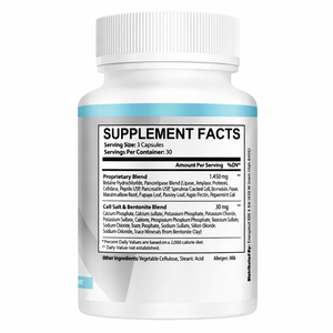 Cápsulas de Suplemento Dietético Digest Zyme de Alta Calidad de EnergiNut, 90 Unidades, Sin Gluten, Natural, para Adultos, Hecho en EE. UU. - Product Image 2